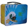 Lunch Box & Thermos with 4 Color Full Body Imprint - Imported